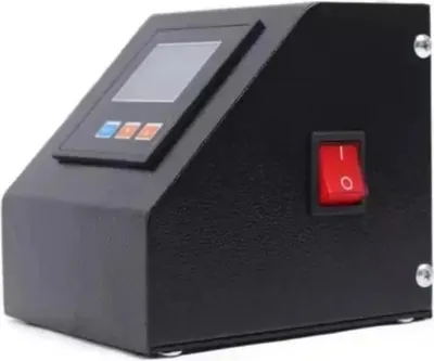 Zdjęcie produktu dla Prasa do rosin - Prasa na gorąco - 1200 W - Podwójne płyty grzewcze - Wtyczka UE 220 V/50 Hz - Timer 0–999 s - Metal - Czarny