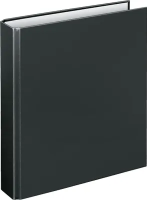 Produktbild von Veloflex Ringordner Basic A5 schwarz 2-D-Ring-Mechanik 25 mm