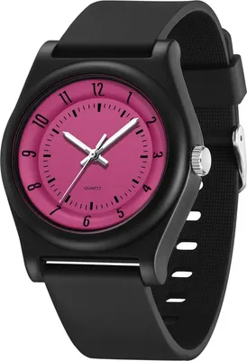 Produktbild von Watch Armbanduhr Damen Herren Analog Quarz Uhr Mädchen Jungen Sportuhr 50M Wasserdicht Frauen Uhr Silikonarmband Leuchtzeiger Casual
