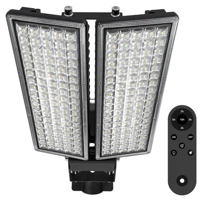 LED-Strahler 200 W, 28.000 lm, Dämmerungssensor, IP67, 6500 K