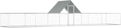 Zdjęcie produktu dla Woliera Dla Kur, 10 X 2 X 2 M, Galwanizowana Stal Lumarko!