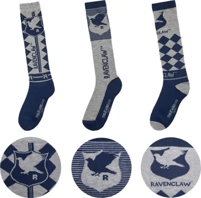 Produktbild von Harry Potter Kniestrümpfe 3er-Pack Ravenclaw