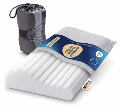 Produktbild von Reisekissen orthopädisches Nackenstützkissen Sympathica mit Tasche