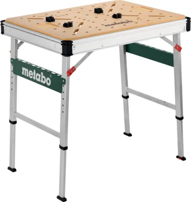 Produktbild von Multifunkčný stôl Metabo MWB 100 mobilný pracovný stôl skladací - nastaviteľný 626991000