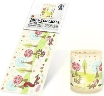 Produktbild von Mini-Tischlichter Outdoor 10x27cm VE=5 Blatt blanko