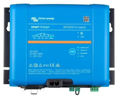Productafbeelding van 24-Volt 25 amp Acculader, Bluetooth, 120-240V