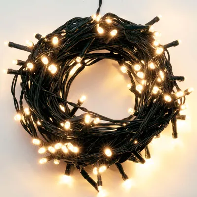 Produktbild von Hellum 120 LED Lichterkette warmweiß, 11,9m, mit Timer, für außen & innen 577372