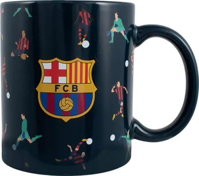 Image de FC Barcelone - Tasse à café, joueur, 315ml TA14180 (Taille unique) (Noir)