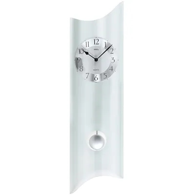 Produktbild von AMS Quarz-Pendeluhr, Quarzpendelwerk, 19x68x5cm, 7324