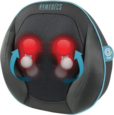 Produktbild von HoMedics Massagekissen Massagegeräte Wellness Shiatsu Wärmefunktion Massage für Nacken Schultern Fuß