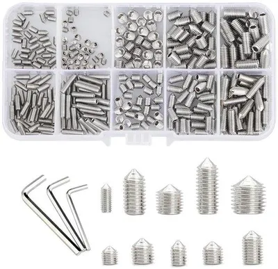 Produktbild von Inbusbouten-Assortiment Set mit 308 Teilen für Deurklinken
