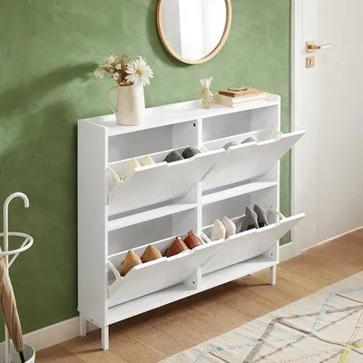 Produktbild von Wanderschrank - 4 Türen - Weiss - Schön design