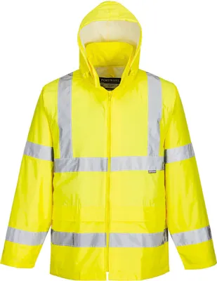 Image de Portwest H440 Veste de pluie haute visibilité jaune taille S