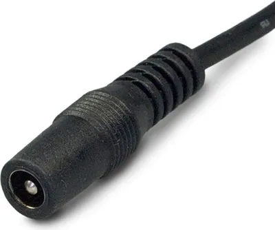 Produktbild von ISOLED Anschlussleitung mit Rundstecker FEMALE 1,5m schwarz