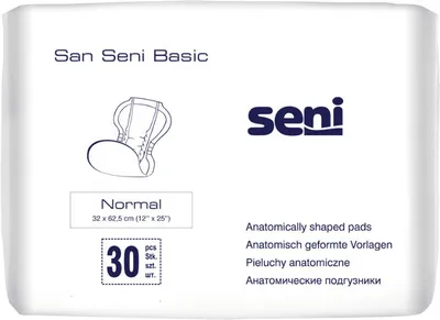 Obrázek produktu pro San Seni Základní anatomické podložky normální 30 ks
