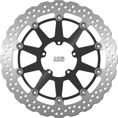 Produktbild von Ng Vordere Bremsscheibe Ducati Scrambler 800 '15-'22 (330X78X5Mm) (5X8.25Mm) Wave (Aluminium Center)
