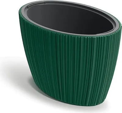 Immagine prodotto di Vaso da fiori ORO 59,5 cm - Colore: verde scuro