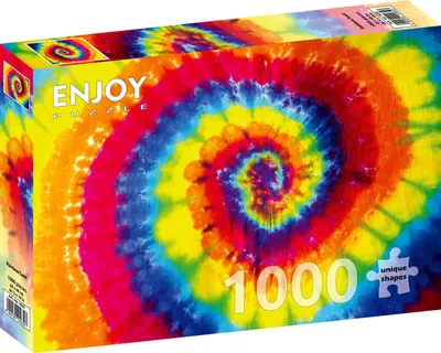 Zdjęcie produktu dla Puzzle 1000 elementów Enjoy – Tęczowy wir