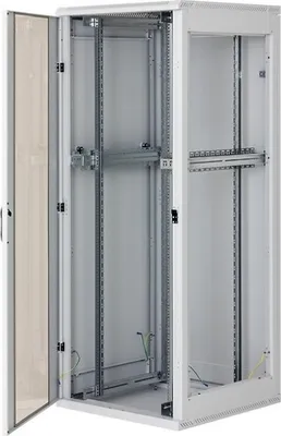 Produktbild von Zerlegbarer 19\"-Standschrank, Tragkraft 400 kg, 22 HE, 600 x 600 mm