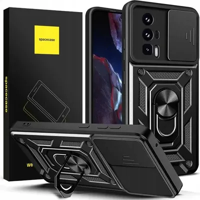 Image de Etui pancerne SPACECASE Camring do Poco F5 Pro