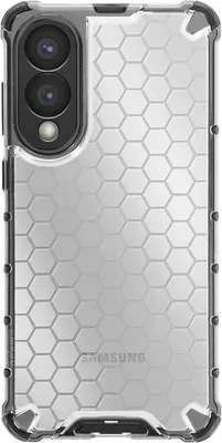 Produktbild von Avizar, Stoßfeste Hülle für Samsung S25 Edge verstärkten Ecken und Rauchfinish, Weiß