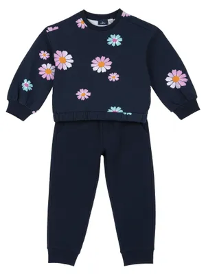 Immagine prodotto di Completo da allenamento Chicco per bambine, composto da felpa e pantaloni