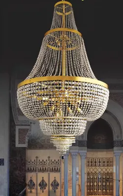 Obrázek produktu pro Závěsné svítidlo lustr lampa křišťálová lampa stropní svítidla 100x245