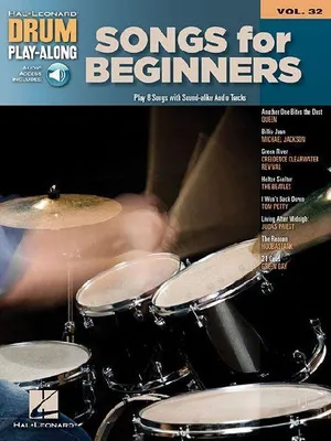Produktbild von Songs for Beginners Drum Play-Along Volume 32 - Book/Online Audio