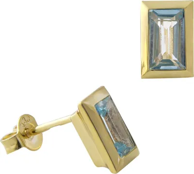 Produktbild von Acalee 70-1026-01 Damen-Ohrringe Ohrstecker Gold 333 / 8K mit Topas