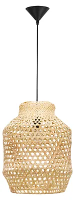 Immagine prodotto di Nova Luce Mia, lampada a sospensione in rattan naturale