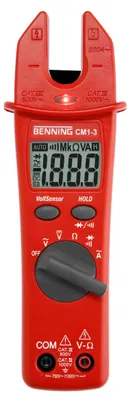 Produktbild von BENNING Dig.-Stromzangen-Multimeter CM1-3 für Wechselstrom