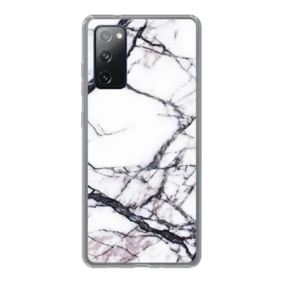 Produktbild von MuchoWow® Handyhülle Schutzhülle Hülle für Samsung Galaxy S20 FE Marmor - Weiß - Stein Silikon Softcase Handy Hülle - Abdeckung