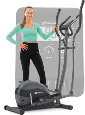 Produktbild von Hop-Sport Crosstrainer HS-003C Focus Elliptical Ergometer Ellipsentrainer Fitnessgerät Nordic Walking Stepper