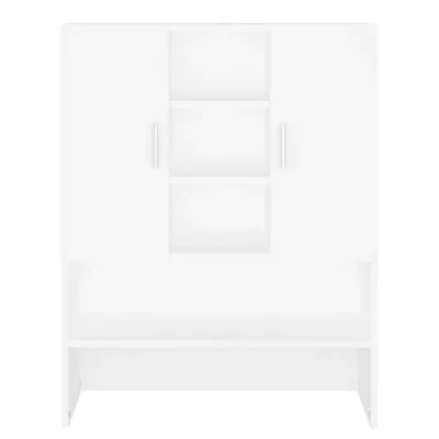 Produktbild von "Winterschlussverkauf " Waschmaschinenschrank - CLORIS - Badezimmerschrank - schlichte Design - Weiß 70,5x25,5x90 cm - DEMöbel9032226