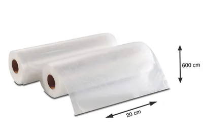 Obrázok produktu pre Solis 922.51, Rolka na vákuové balenie, 2 kusov, 200 mm, 6 m, 163 mm, 243 mm