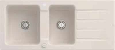 Produktbild von Villeroy & Boch Keramikspüle 338002KR, Architectura 80 Einbauspüle - inkl.