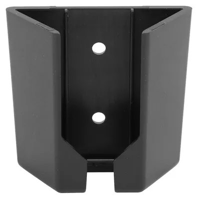 Image de Kit de fixation pour adaptateur Ethernet StarLink : supports muraux en ABS pour kit Internet StarLink, couleur noire