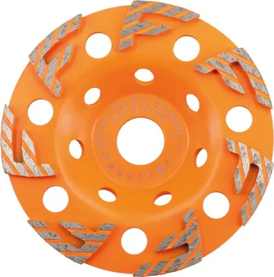 Produktbild von Diamant Topfschleifer FAST GRINDER Ø 125 mm Bohrung 22,23 mm Diamanttopfschleifer Schleifscheibe F-Segment Beton Estrich Granit Topfscheibe Schleiftopf Topfschleifer Diamantschleifer Schleifteller Schleifscheibe