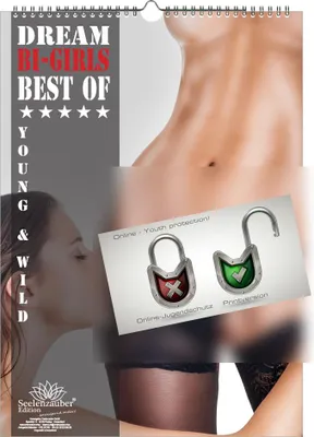 Produktbild von Sexy Bi - Girls DIN A3 Immerwährender Kalender Erotik lesbische Paare - Seelenzauber
