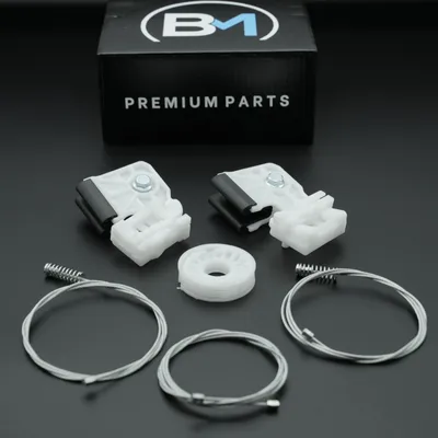 Imagen del producto de Kit de reparación para elevalunas delantero izquierdo para Kia Cee'd Ceed MK1 ED, modelos del 2006 al 2012, versión familiar (SW)