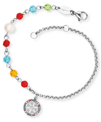Produktbild von Engelsrufer ERBS-LILLIFL-ZIM Damen 2 in 1 Fußkettchen / Armband 26 cm