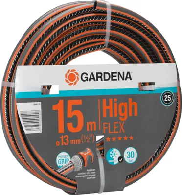 Obrázok produktu pre Gardena 18061-20, 15 m, Nadzemný, Šedá, Oranžová, 30 bar, 1,3 cm, 1 kusov