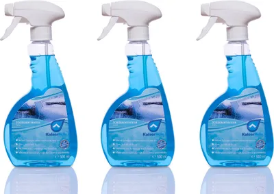 Produktbild von KaiserRein Scheibenentfroster 3 x 0,5L Scheibenenteiser Spray Verkratzen der Scheiben verhindert und damit die Verkehrssicherheit durch blendfreies Fahren deutlich erhöht