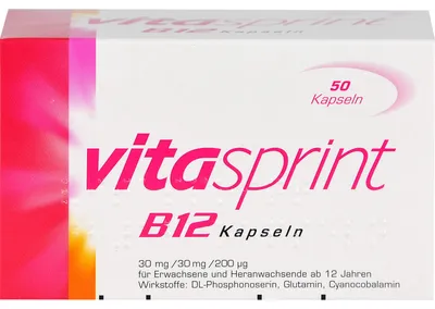 Produktbild von Vitasprint B12 Kapseln, 50 St. Kapseln