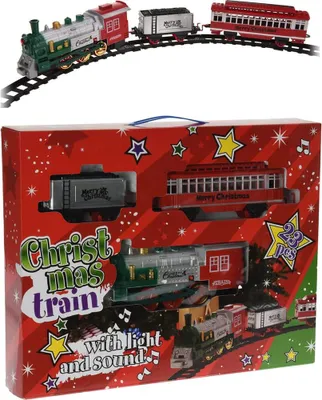 Image de Train Noël Lumineux Sonore Ambiance Festive Avec Lumières Et Mélodies - Basics