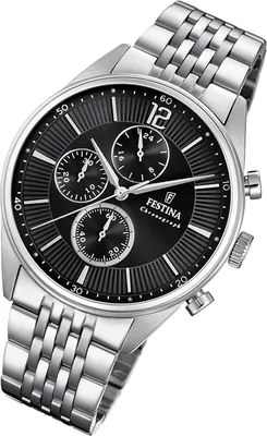 Produktbild von Festina Herren Uhr Chronograph F20285/4 Edelstahl Armbanduhr silber UF20285/4