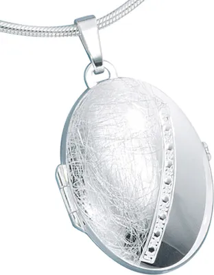 Produktbild von JOBO Medaillon 925 Sterling Silber teileismatt