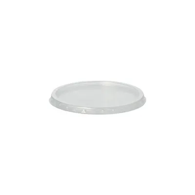 Produktbild von Deckel für Verpackungsbecher, PP rund Ø 10,1 cm · 0,8 cm transparent