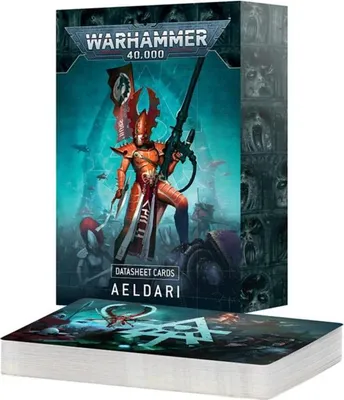 Obrázok produktu pre W40k: Aeldari Datacards (2024)