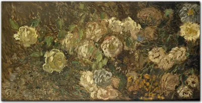 Produktbild von Coloray Bild aus Acryl 120 cm x 60 cm - Acrylblock mit Bild Gehärtetes Acryl Wohnzimmer Dekoration Wanddekoration Küche - Monet Blumen